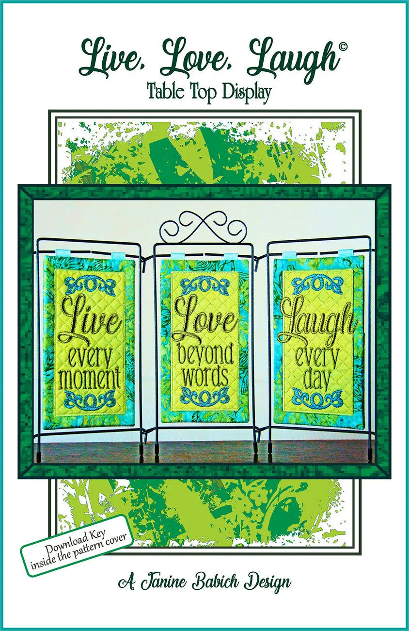 Live Love Laugh Table Top Display