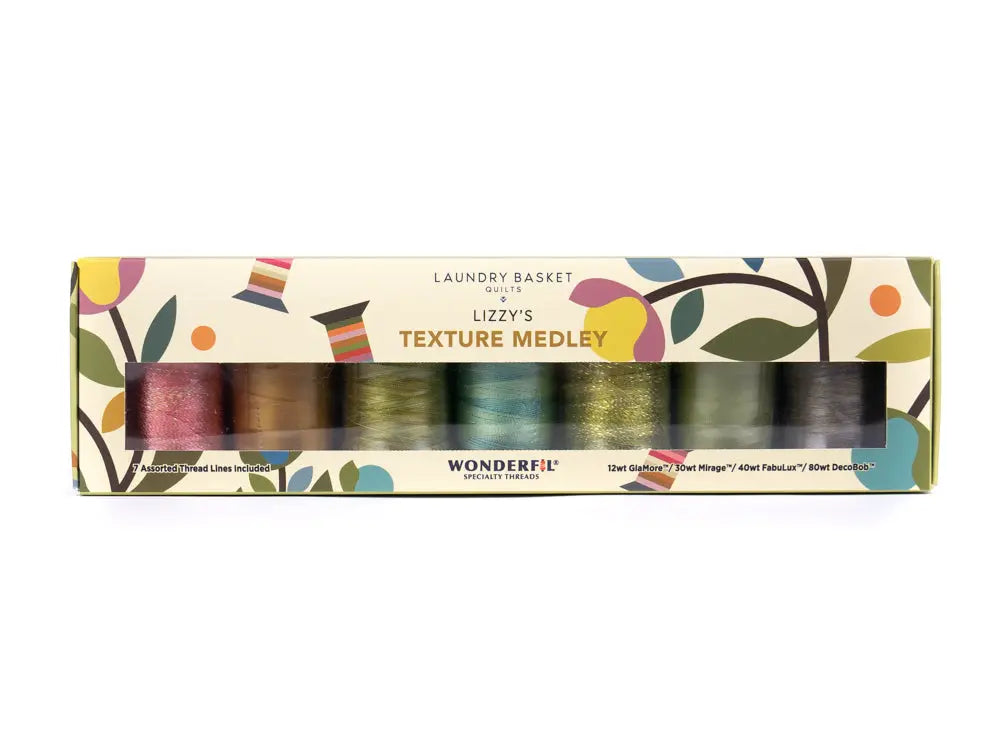 Lizzy’s Texture Medley by Edyta Sitar - Mixed Thread Pack