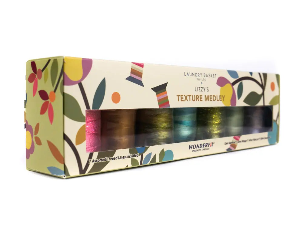 Lizzy’s Texture Medley by Edyta Sitar - Mixed Thread Pack