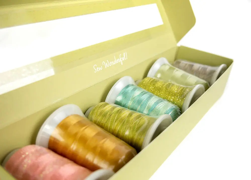 Lizzy’s Texture Medley by Edyta Sitar - Mixed Thread Pack