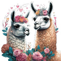Llama Friends Fabric Panel 6