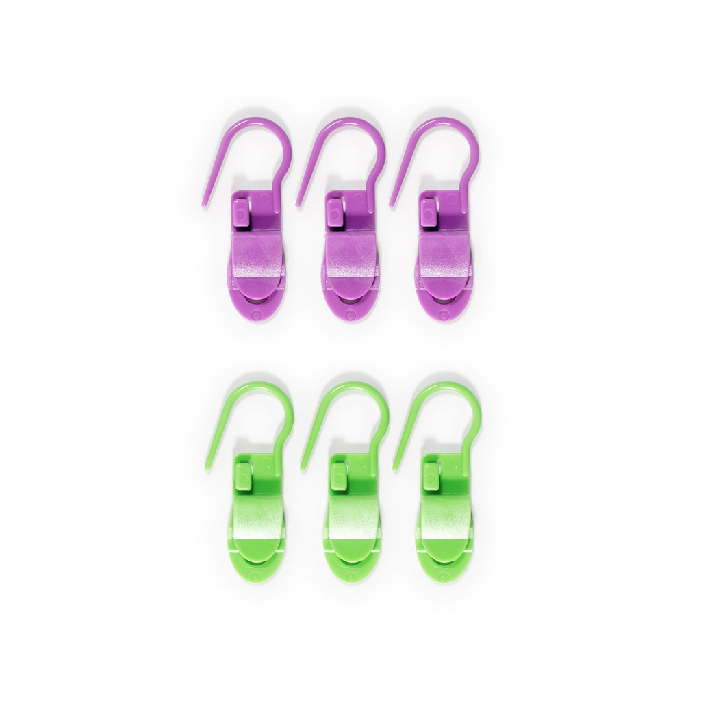 Locking Stitch Markers with Clip