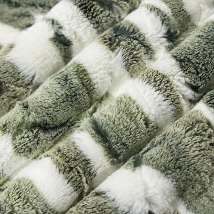 Loden Luxe Cuddle Frosted Himalayan 58/60" Fabric per yard