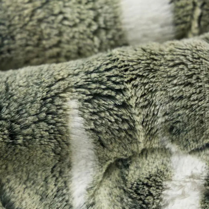 Loden Luxe Cuddle Frosted Himalayan 58/60" Fabric per yard