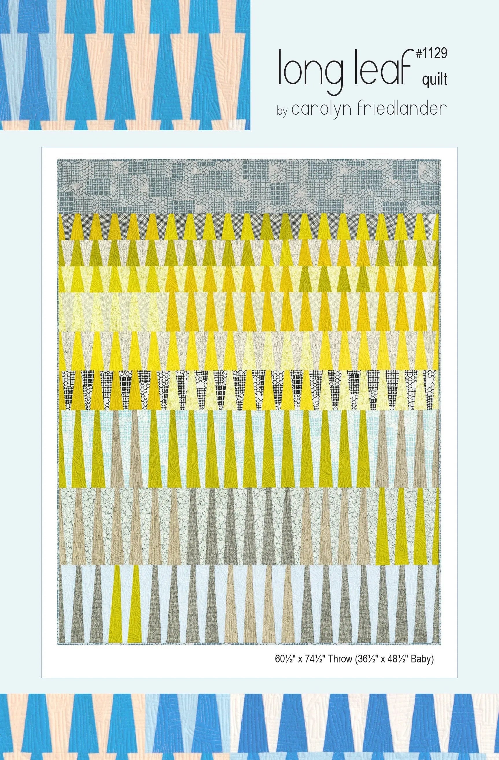 Long Leaf Quilt Pattern