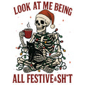 Look At Me Being All Festive Fabric Panel 1