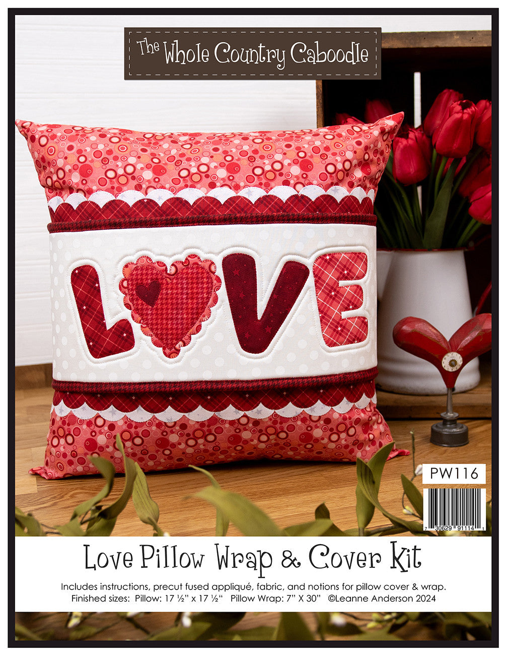 Love Pillow Wrap & Cover Kit