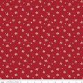 Love You Always - Ditsy - Red 44"/45" Fabric Per Yard