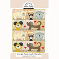 Lucky and Friends Dog Applique Quilt Pattern
