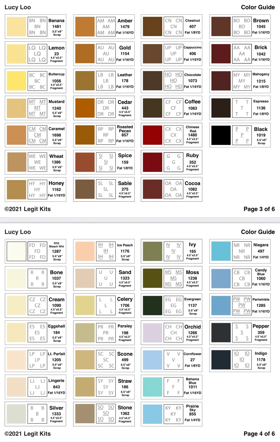 Lucy Loo Quilt Kit