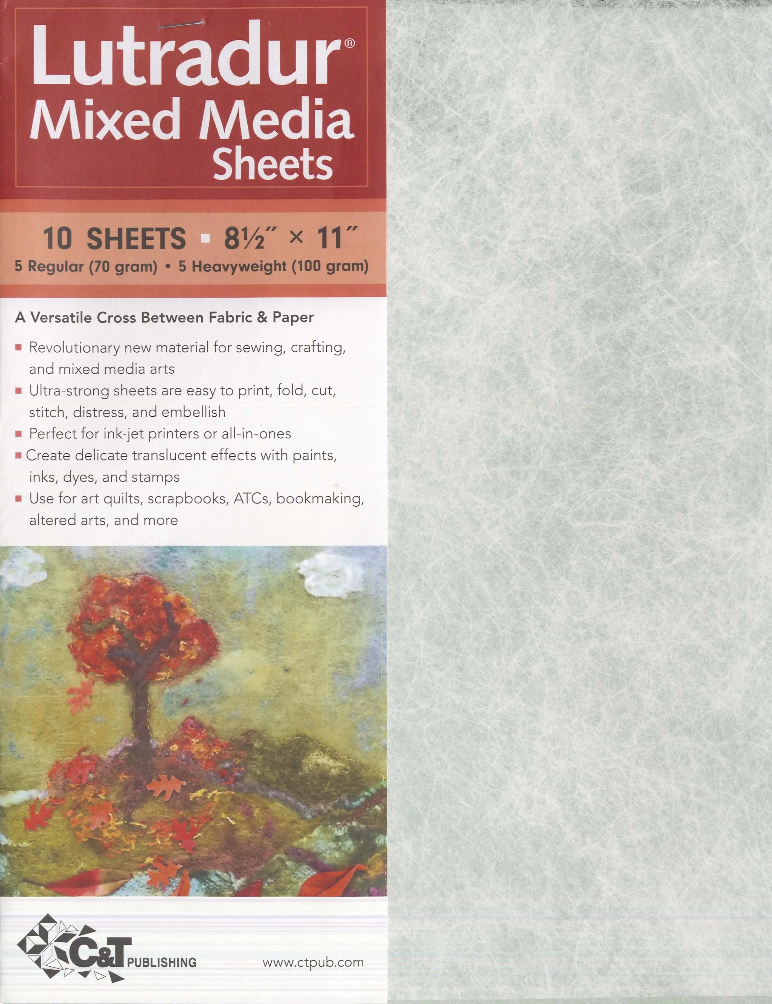 Lutradur Mixed Media Sheets