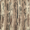 Pewter/Beige Luxe Cuddle Mountain Fox 58/60" Fabric Per Yard
