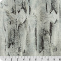 Sterling/Black Luxe Cuddle Silver Fox 58/60" Fabric Per Yard