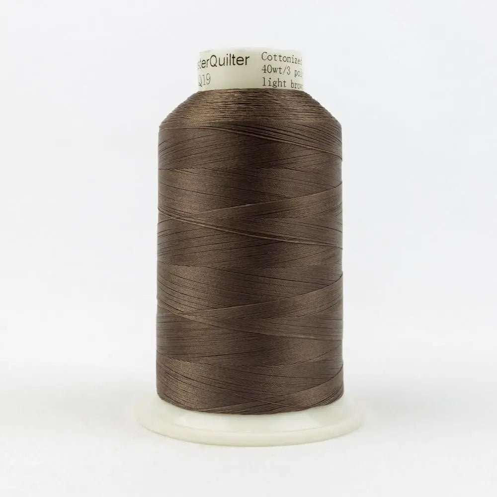 MQ19 - Master Quilter™ 40wt All Purpose Light Brown Polyester Thread