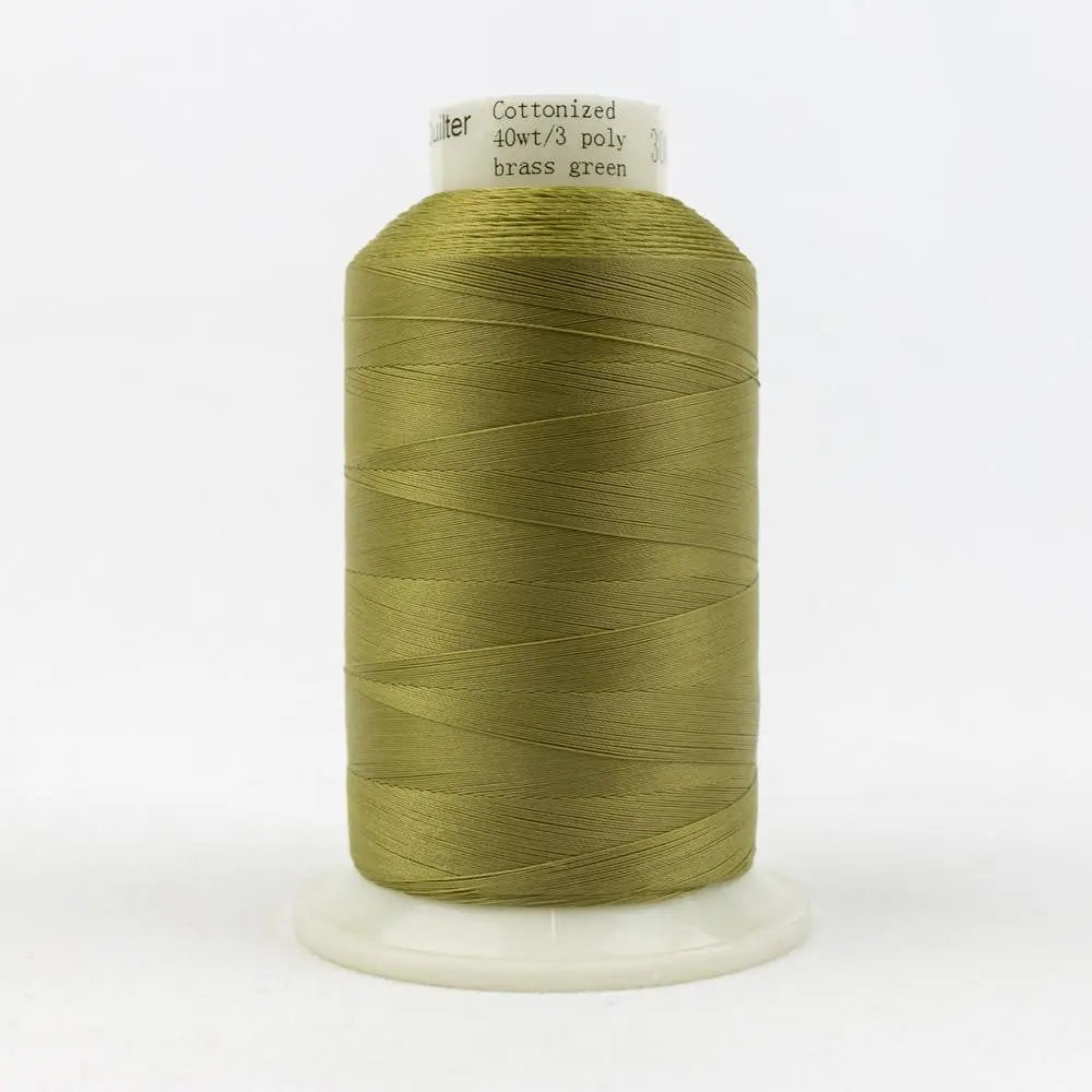 MQ27 - Master Quilter™ 40wt All Purpose Brass Green Polyester Thread