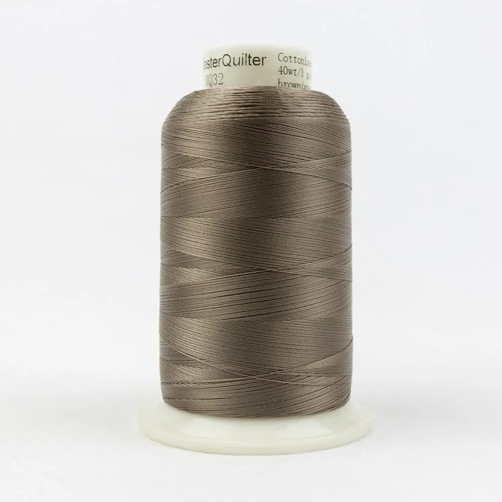 MQ32 - Master Quilter™ 40wt All Purpose Brown Grey Polyester Thread