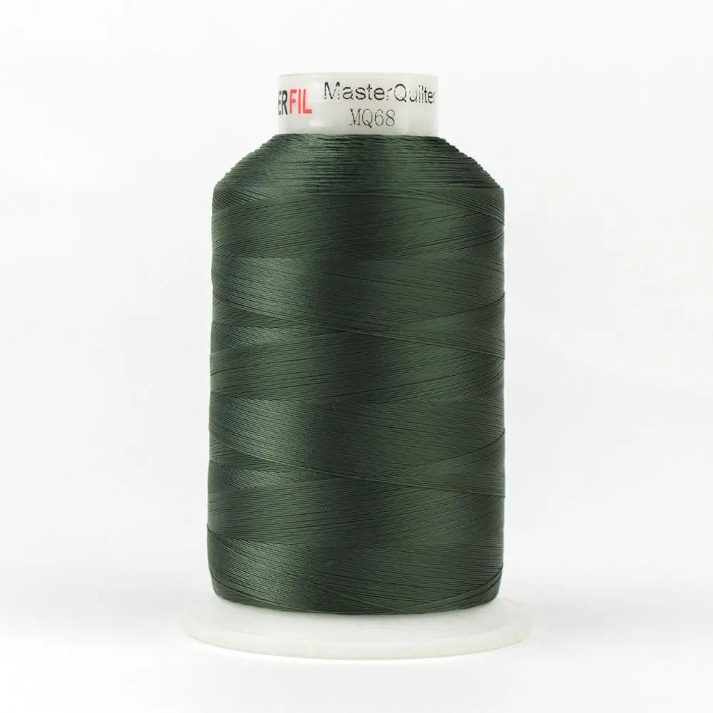 MQ68 - Master Quilter™ All Purpose Dark Olive Green Polyester Thread