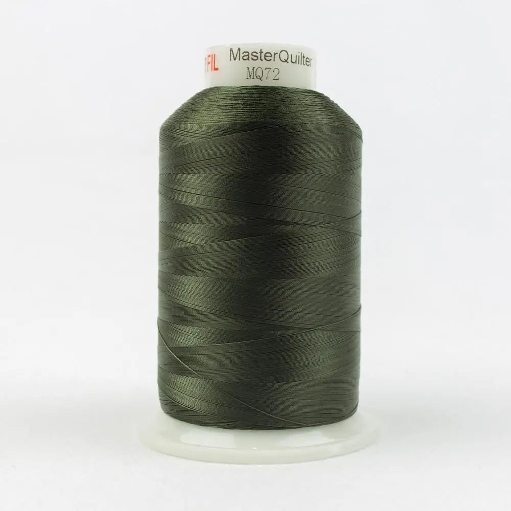 MQ72 - Master Quilter™ All Purpose Blackish Green Polyester Thread