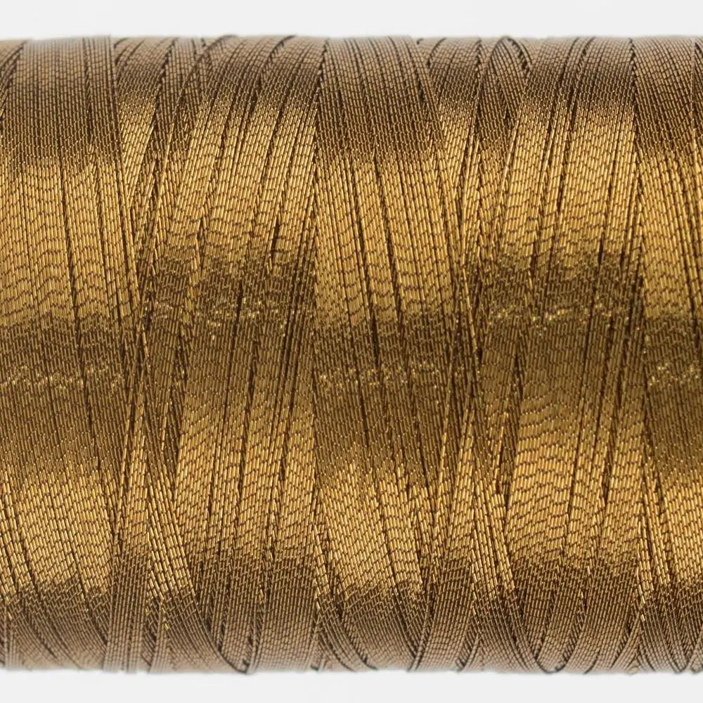 MT7723 - Spotlite™ 40wt Metallic Soft Brown Thread
