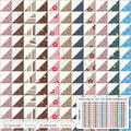 Made Easy Triangle Stripe Cheater Ivory 44"/45" Fabric per Yard