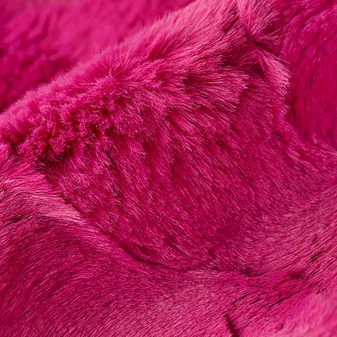Magenta Luxe Cuddle Hide 58/60" Fabric per yard