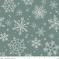 108" 3-Yard Package - Magical Winterland - Winter Snowflakes