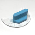 Magnetic Ruler Handle 2in Blue