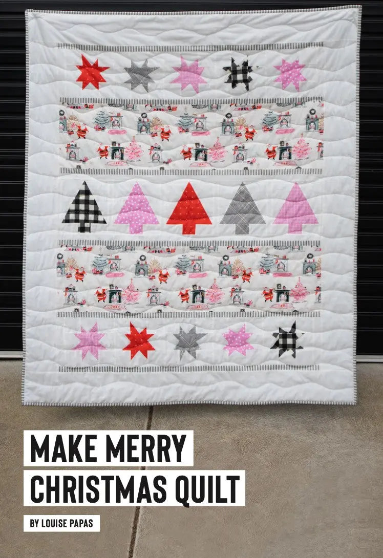 Make Merry Christmas Quilt Pattern
