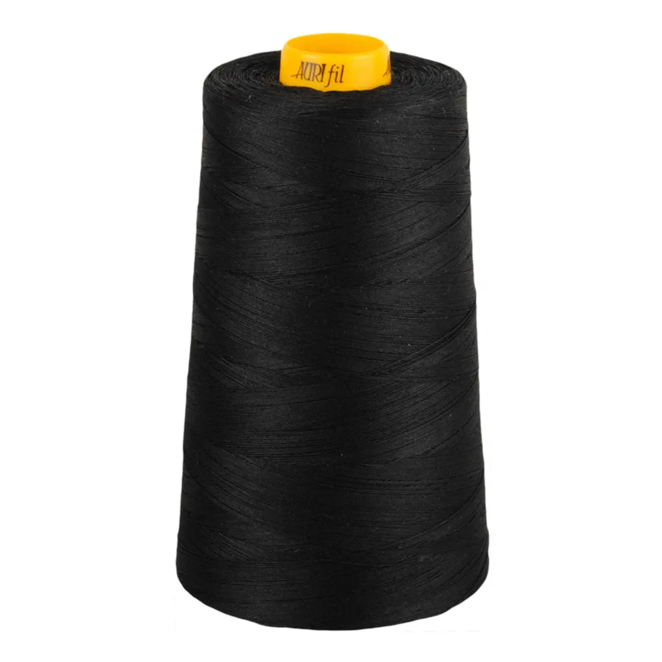 Mako Cotton 3-ply Longarm Thread 40wt 3280yds Black