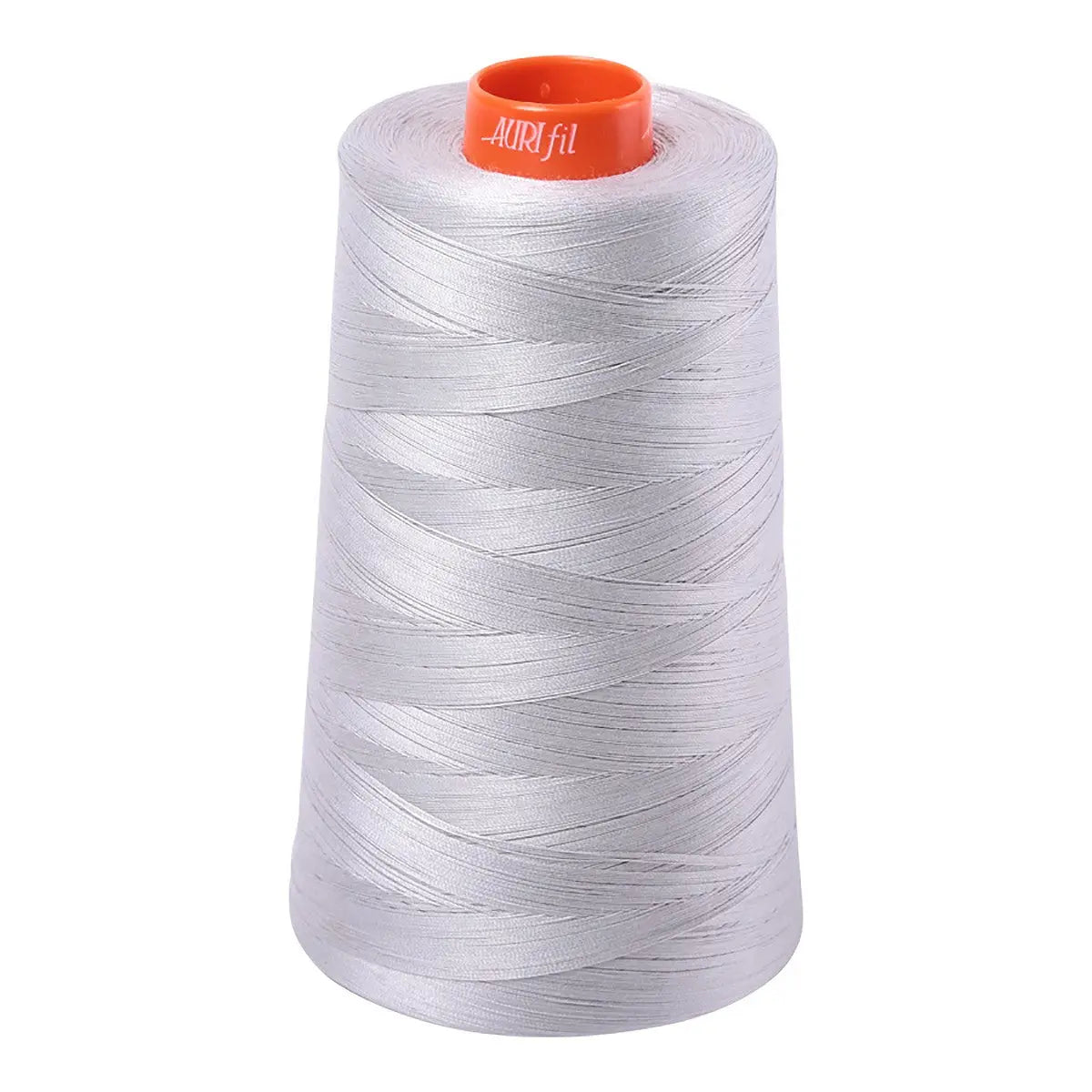 Mako Cotton Embroidery Thread Solid 50wt 6452yds Aluminum