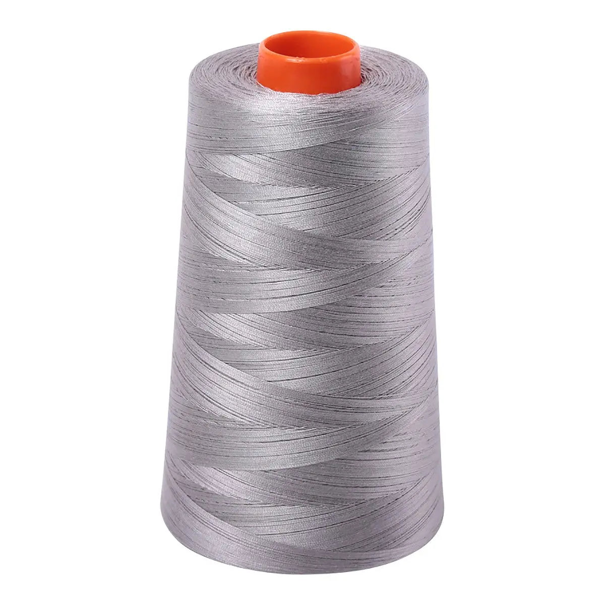 Mako Cotton Embroidery Thread Solid 50wt 6452yds Stainless Steel