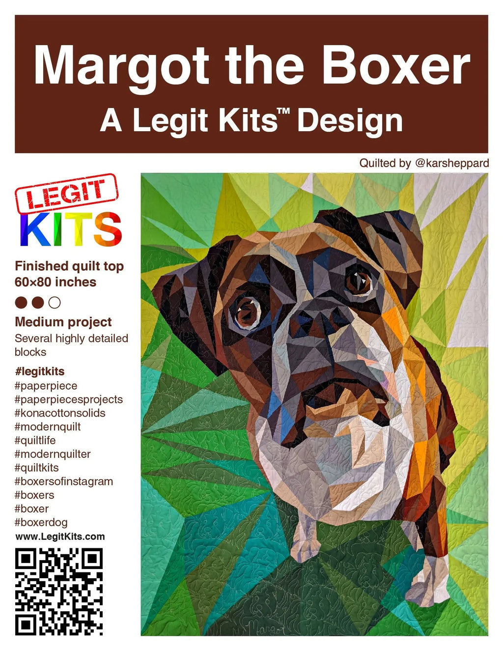 Margot the Boxer Pattern