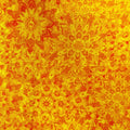 Marigold Orange Quilt Back - Dancin' Dahlias 108" wide Fabric per yard
