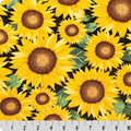 Marigold Sunflower Digital Cuddle 58/60" Fabric Per Yard