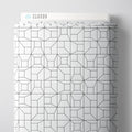 Marks Made Angles and Edges Cotton 44"/45" Fabric Per Yard