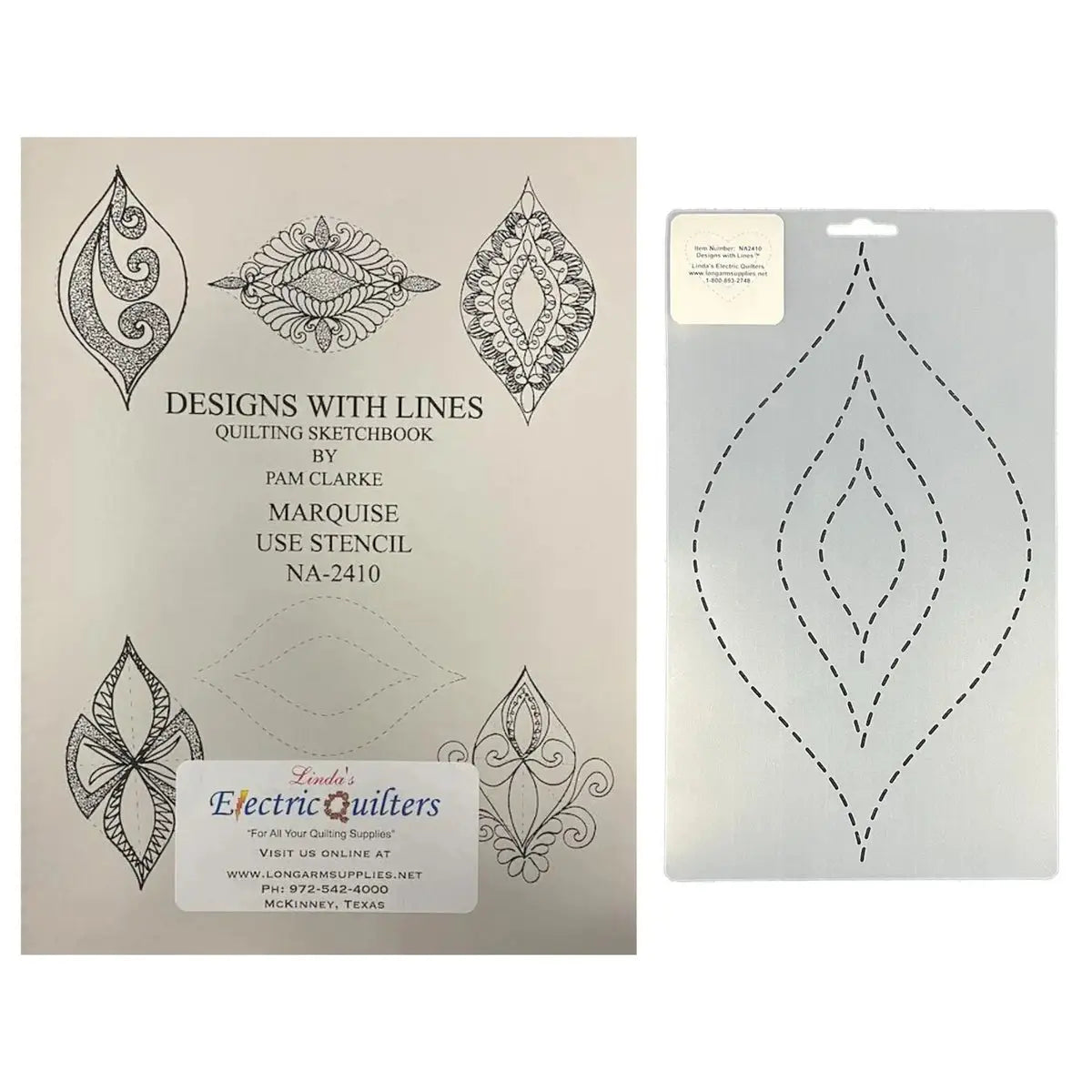 Marquise Book and Stencil Kit