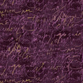 Mauve Fluidity Script Small Cotton 44/45" Fabric Per Yard