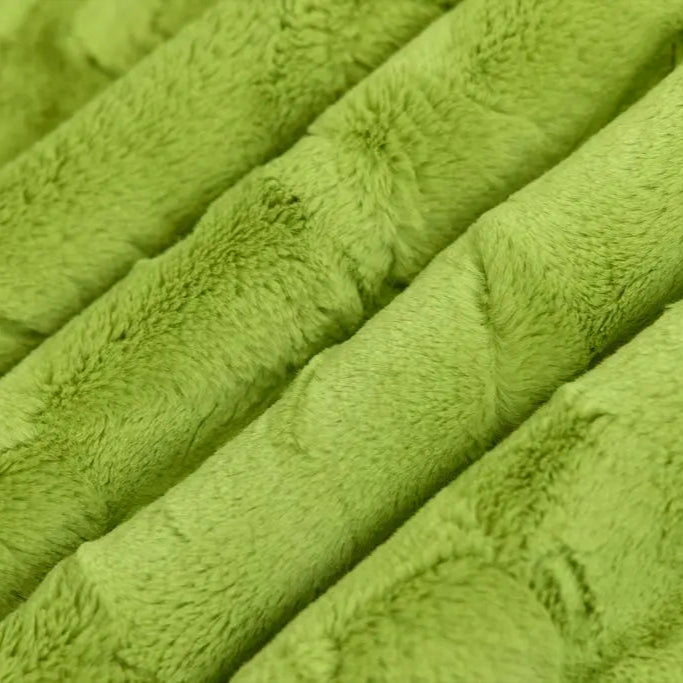 Mean Green Luxe Cuddle Hide 58/60" Fabric per yard