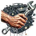 Mechanics Fabric Panel 3