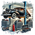 Mechanics Fabric Panel 4