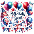 Memorial Day Celebration Fabric Panel 25