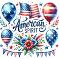 Memorial Day Celebration Fabric Panel 26