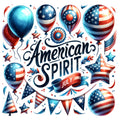 Memorial Day Celebration Fabric Panel 27