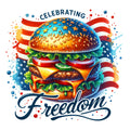 Memorial Day Celebration Fabric Panel 37