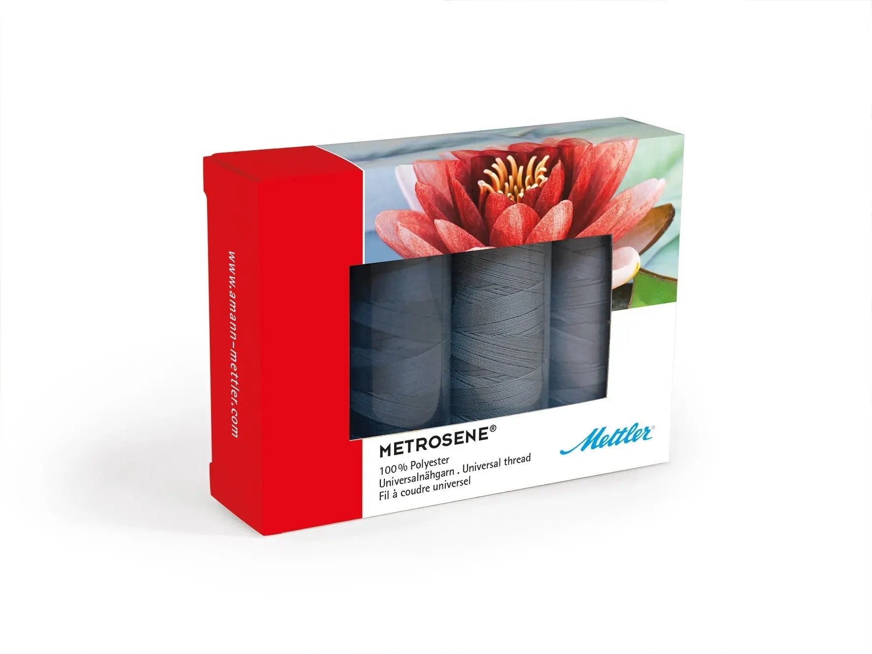 Metrosene Thread Set 4 Spools Grey