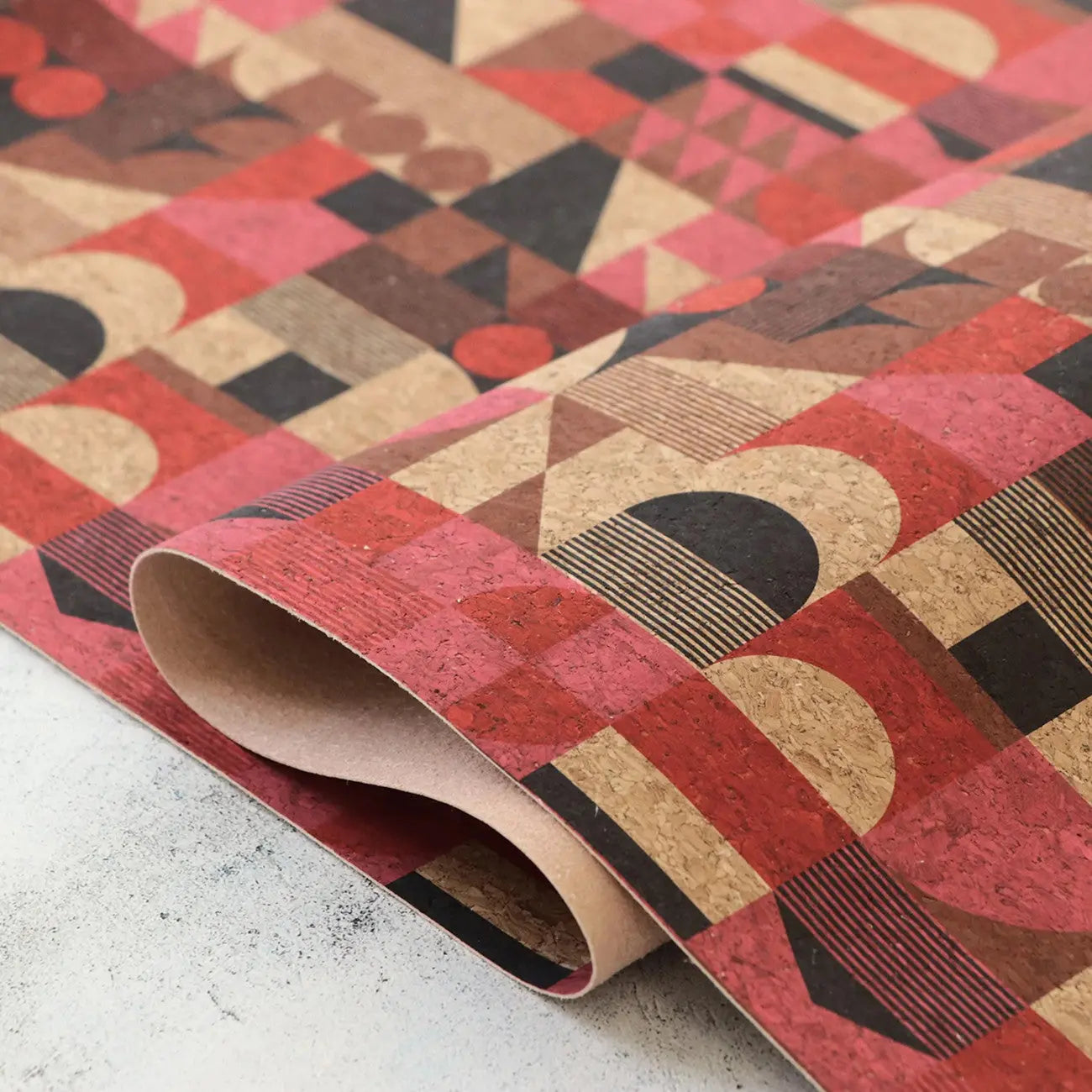 Mid-Century Modern Cork 5yd