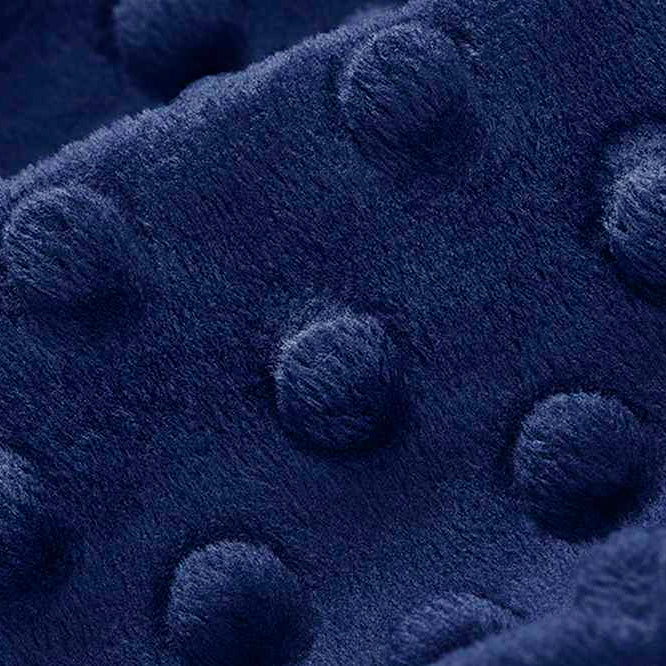 Midnight Blue Cuddle Dimple 58/60" Fabric per yard
