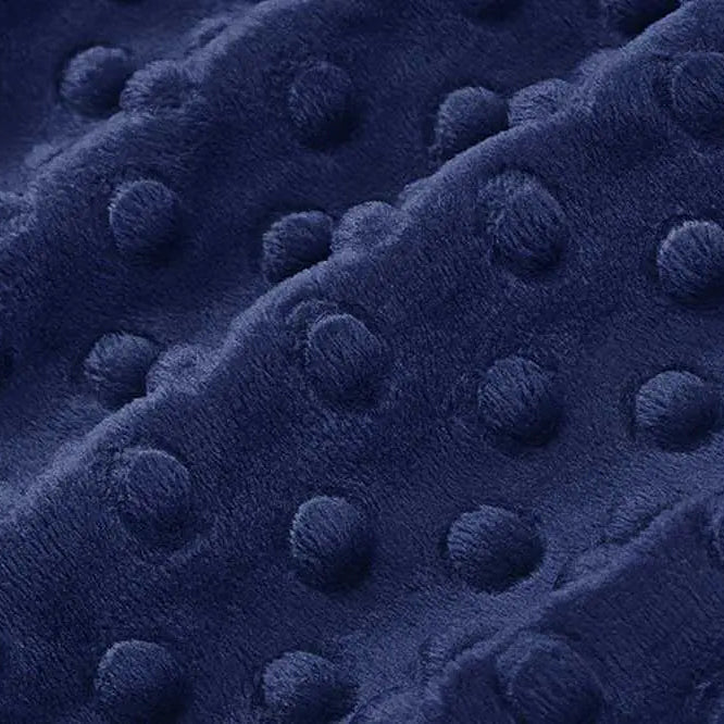Midnight Blue Cuddle Dimple 58/60" Fabric per yard