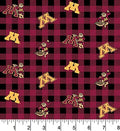 Minnesota Gophers - Buffalo Plaid 44"/45" Fabric per yard