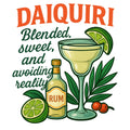 Mixed Drinks Fabric Panel 2